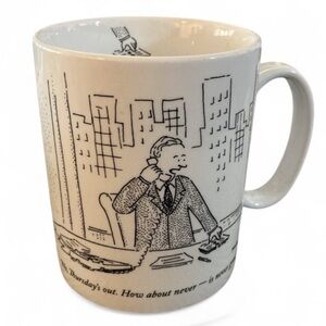 The New Yorker Mug NEW cartoon 1993 Condé Nast NEW